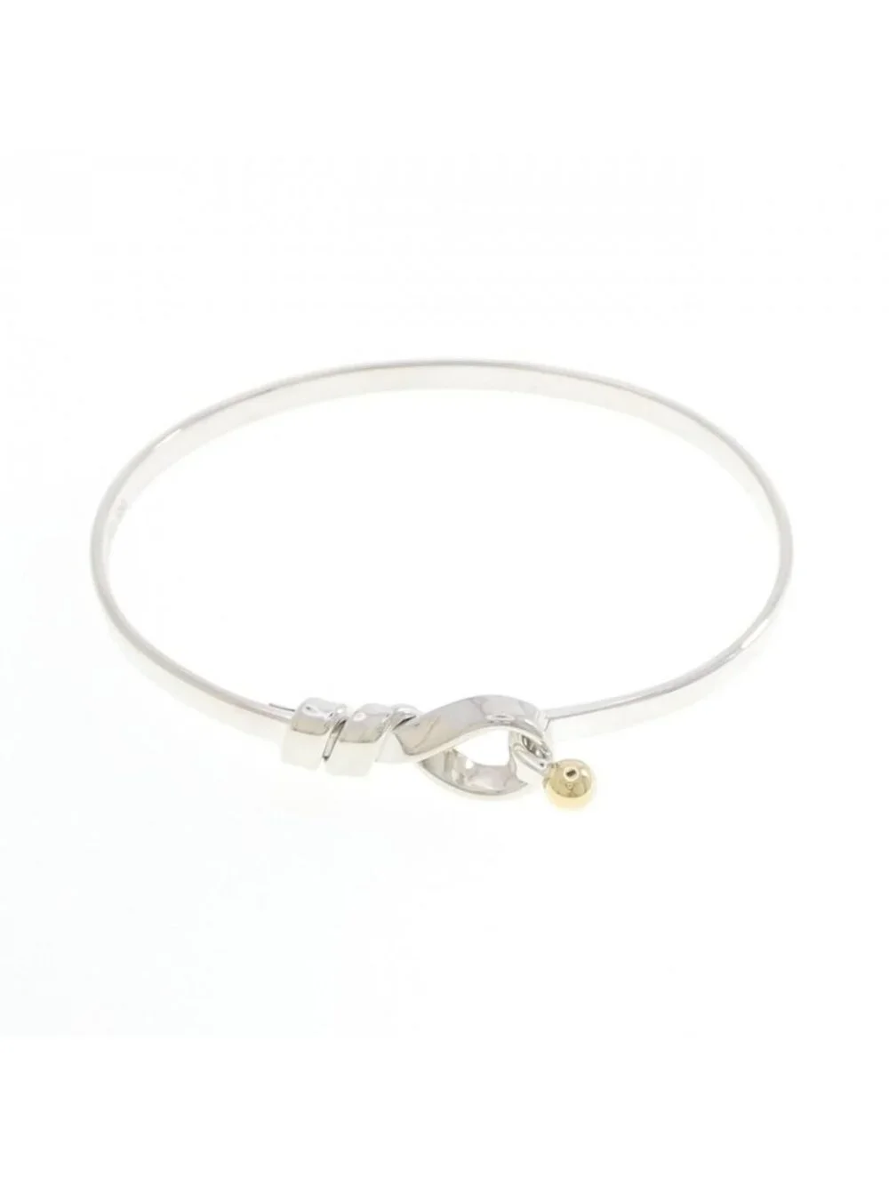 Tiffany & Co Vintage Hook & Eye Bangle Bracelet